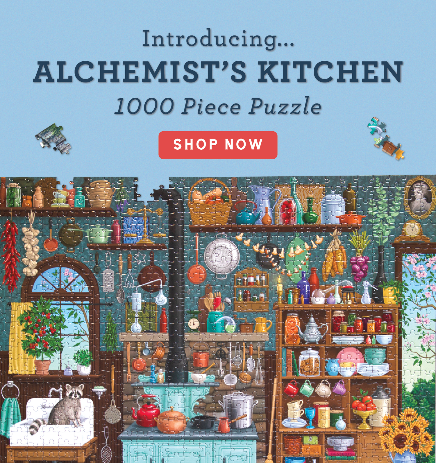 Introducing Alchemist's Kitchen 1000 piece puzzle