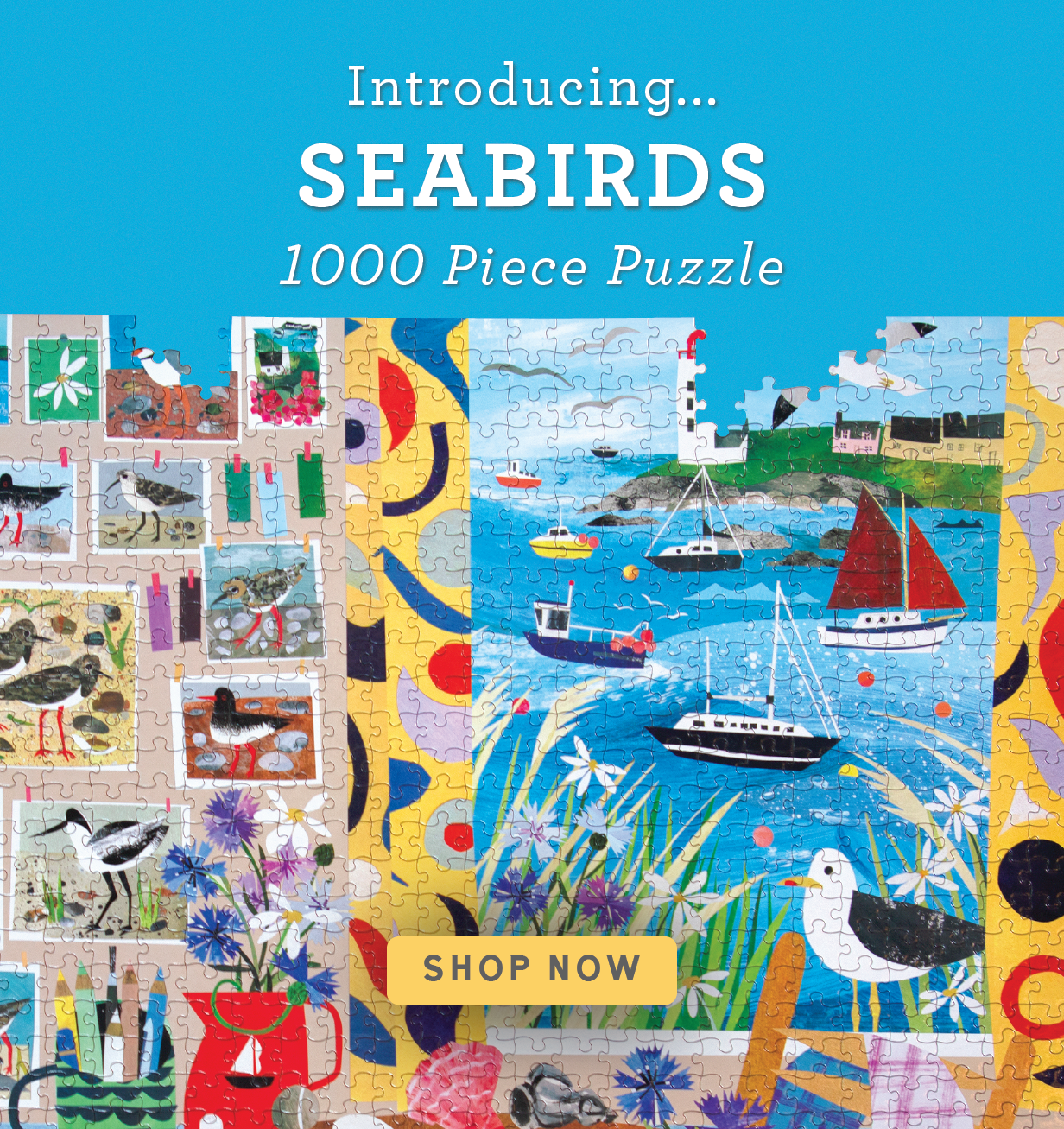 Introducing New Seabirds 1000 Piece Puzzle