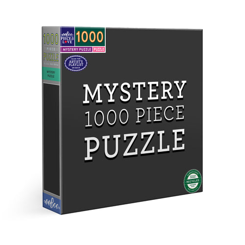 Box of a 1000-piece mystery puzzle 