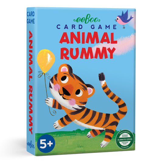Animal Rummy Playing Cards | Unique Fun Gifts for Kids Ages 5+