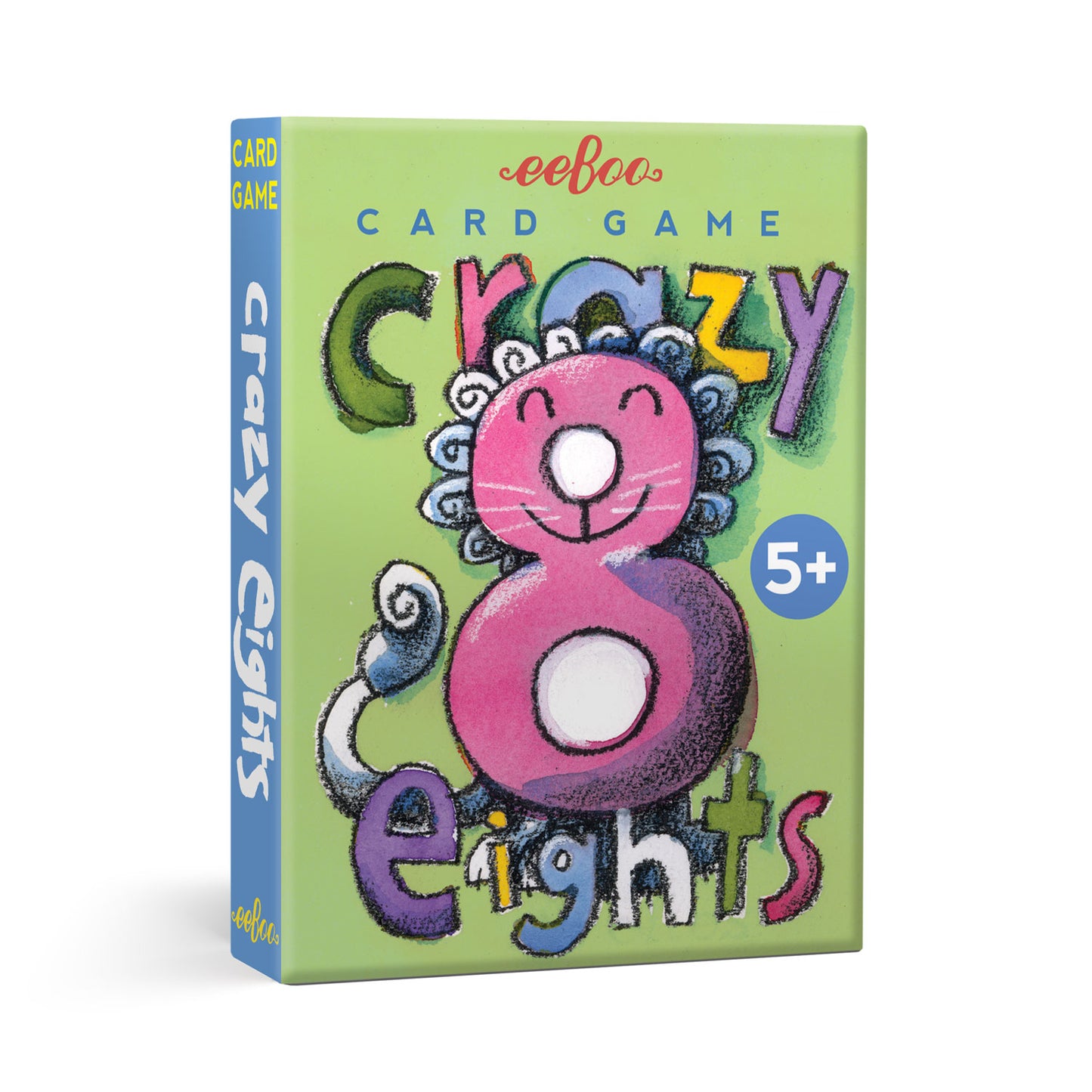 Crazy Eights Classic Playing Card Game by eeBoo | Great Gifts for Kids
