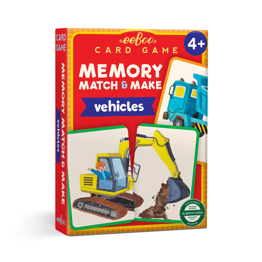 Memory Match & Make Card Game
