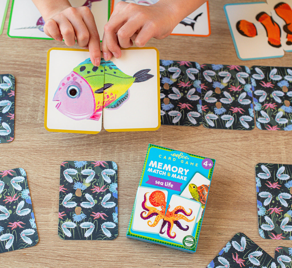 Memory Match & Make Card Game