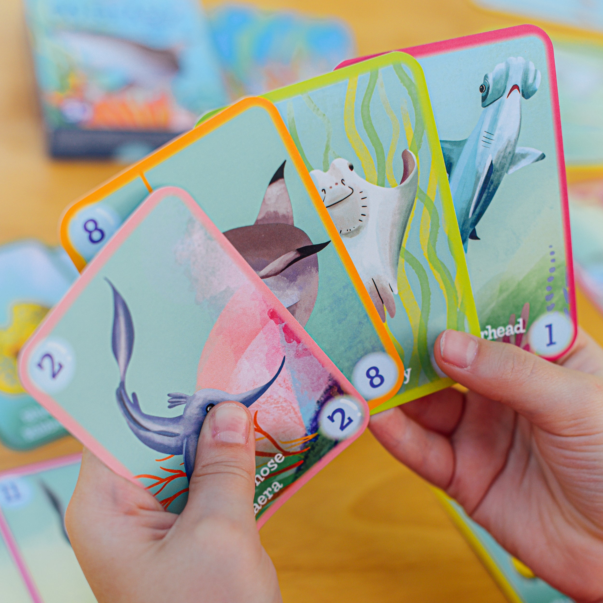 Go Shark Go! Playing Cards | Unique Fun Gifts for Kids Ages 3+