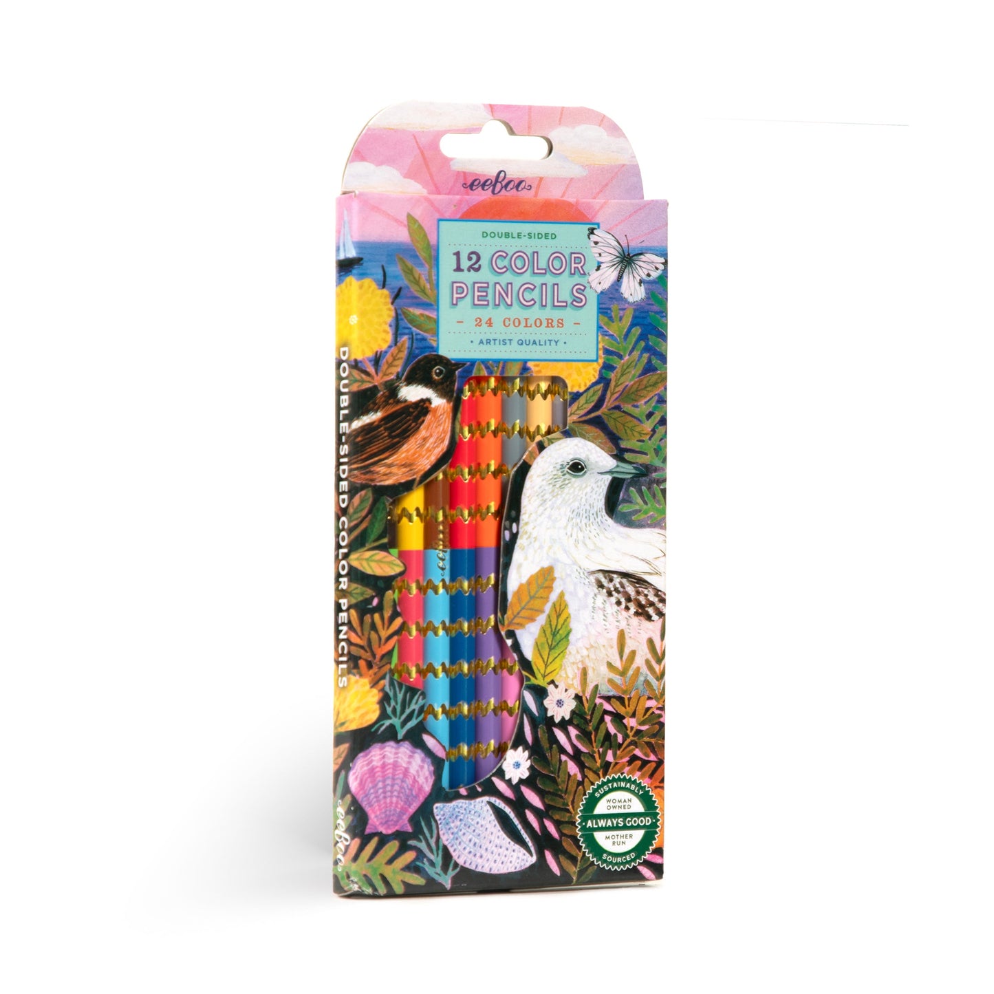 Seaside Peeps 12 Double-Sided Color Pencils