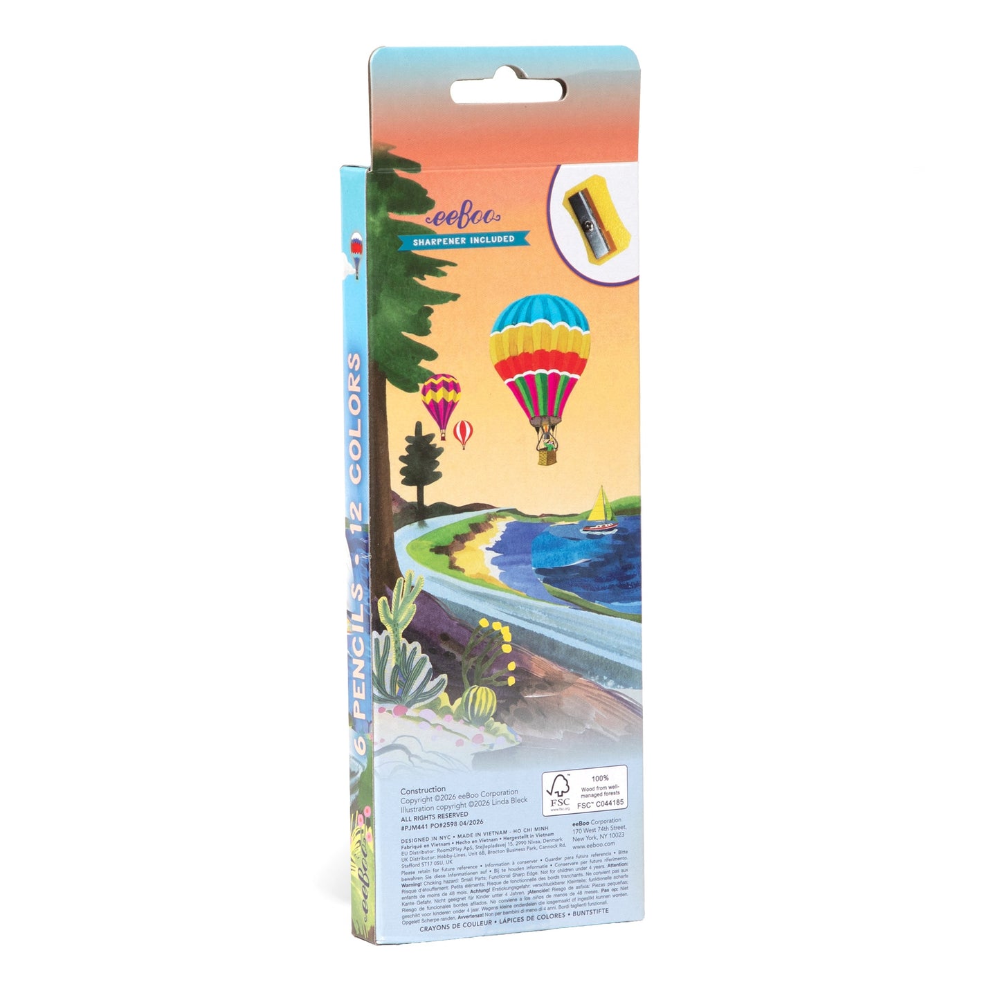 Construction 6 Jumbo Color Pencils