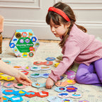 Rhyming Words Hexagon Puzzle Pairs by eeBoo | Unique Fun Gifts