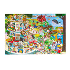 Animals in Town 20 Piece Jigsaw Puzzle by eeBoo | Unique Fun Gifts