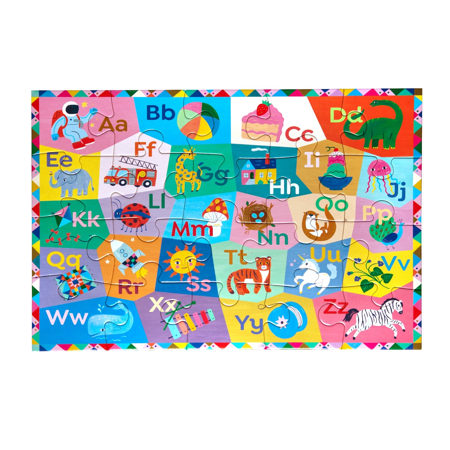 Learn the Alphabet 20 Jigsaw Puzzle by eeBoo | Unique Fun Gifts