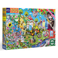 Love of Bees 100 Piece Jigsaw Puzzle eeBoo Gifts for Kids 5+