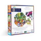 Edible Mushrooms 500 Piece Octagon Puzzle by eeBoo | Unique Fun Gifts