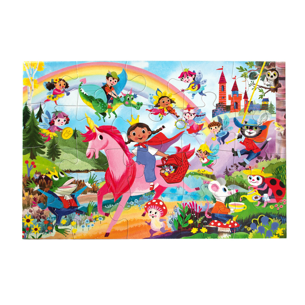 Fairytale 20 Piece Jigsaw Puzzle by eeBoo | Unique Fun Gifts