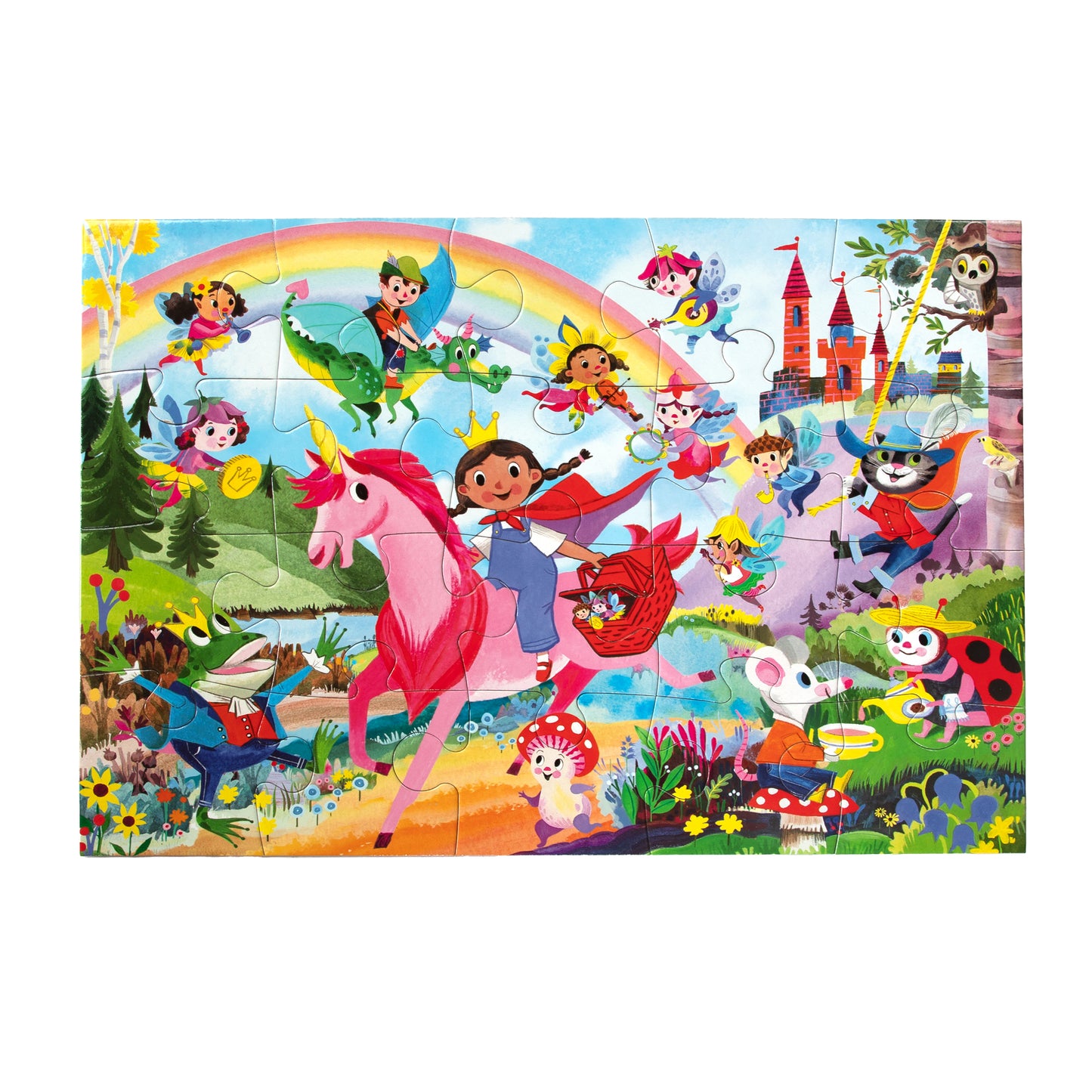 Fairytale 20 Piece Jigsaw Puzzle by eeBoo | Unique Fun Gifts