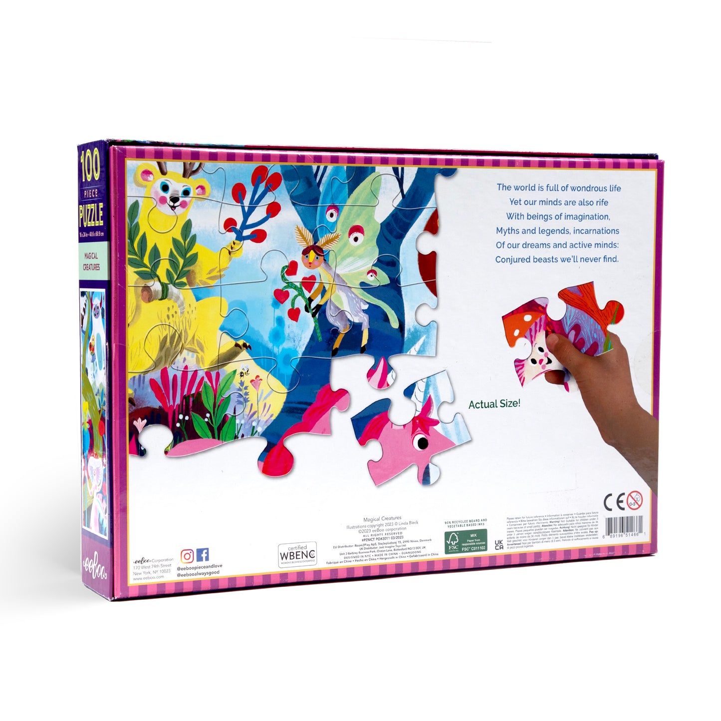 Magical Creatures 100 Piece Puzzle | Unique Fun Gifts for Kids Ages 5+