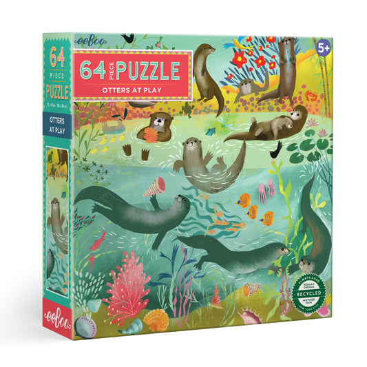 Puzzle géant au sol 64 pièces Dans le pays 3 à 5 ans - Eeboo