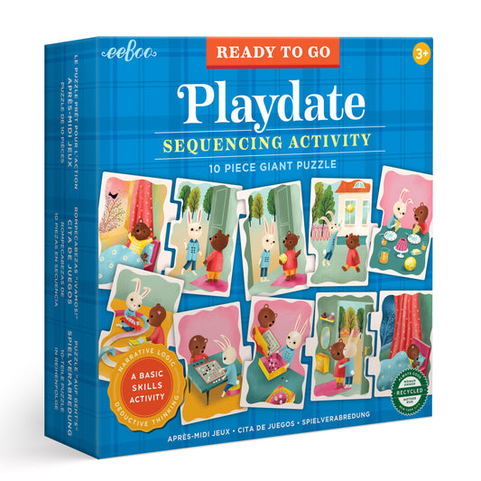 Ready to Go Puzzle - Playdate |  Gifts by eeBoo