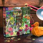 Scandinavian Garden 1000 Piece Jigsaw Puzzle by eeBoo | Unique Beautiful Gifts