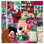 Pets in the Kitchen 1000 Piece Jigsaw Puzzle by eeBoo | Unique Beautiful Gifts