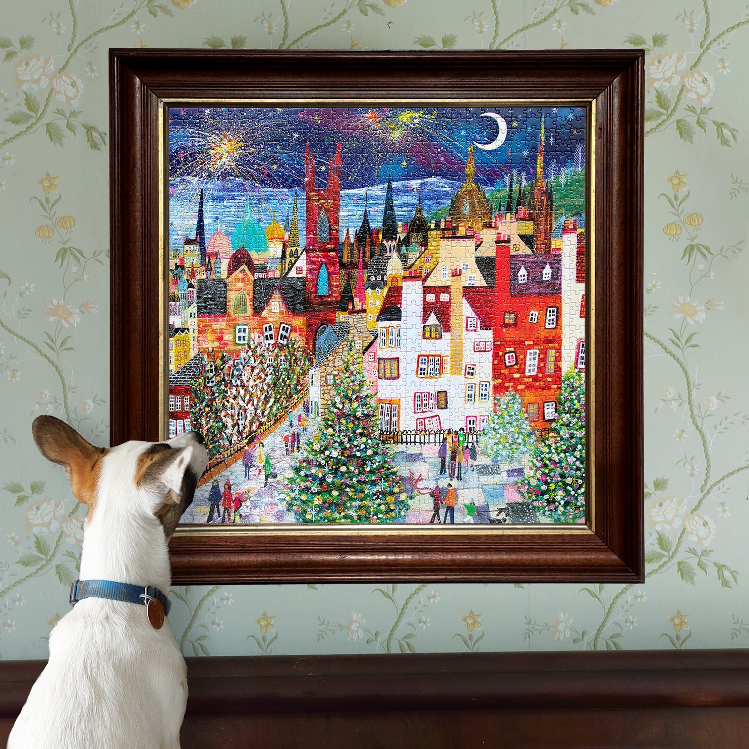 Christmas in Edinburgh 1000 Piece Puzzle