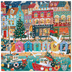 English Seaside Christmas 1000 Piece Puzzle