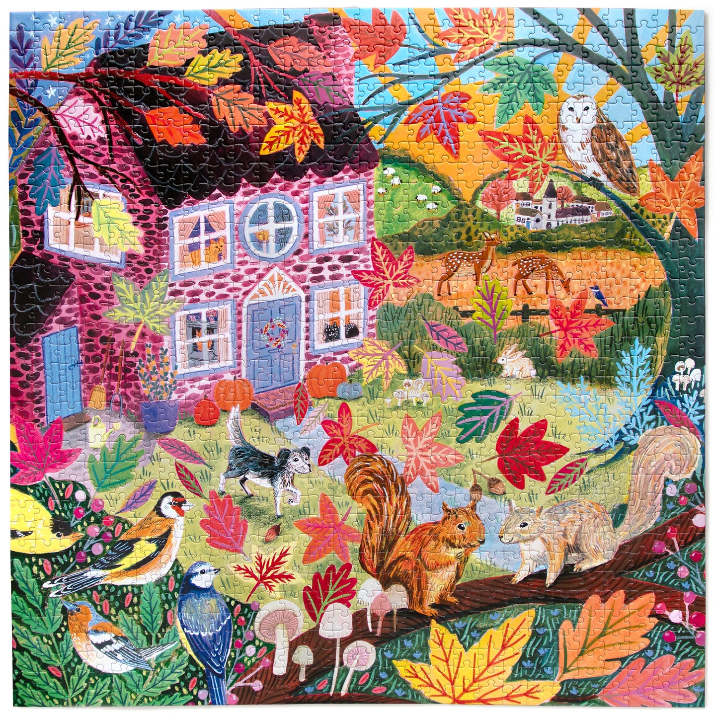 Autumn Cottage 1000 Piece Puzzle