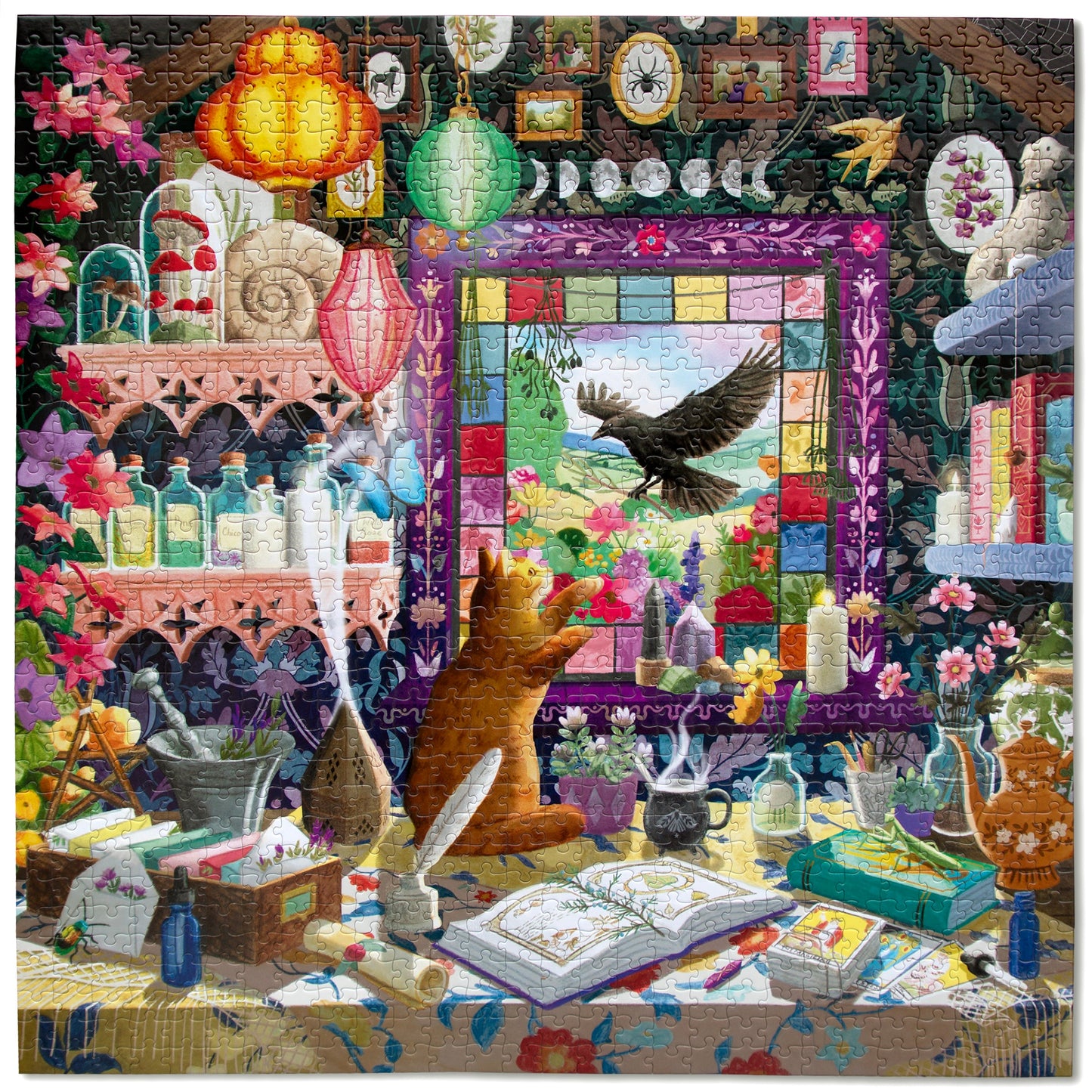 Sorcerer's Workshop 1000 Piece Puzzle