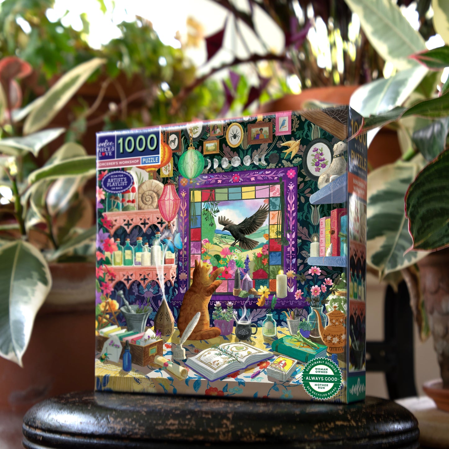 Sorcerer's Workshop 1000 Piece Puzzle