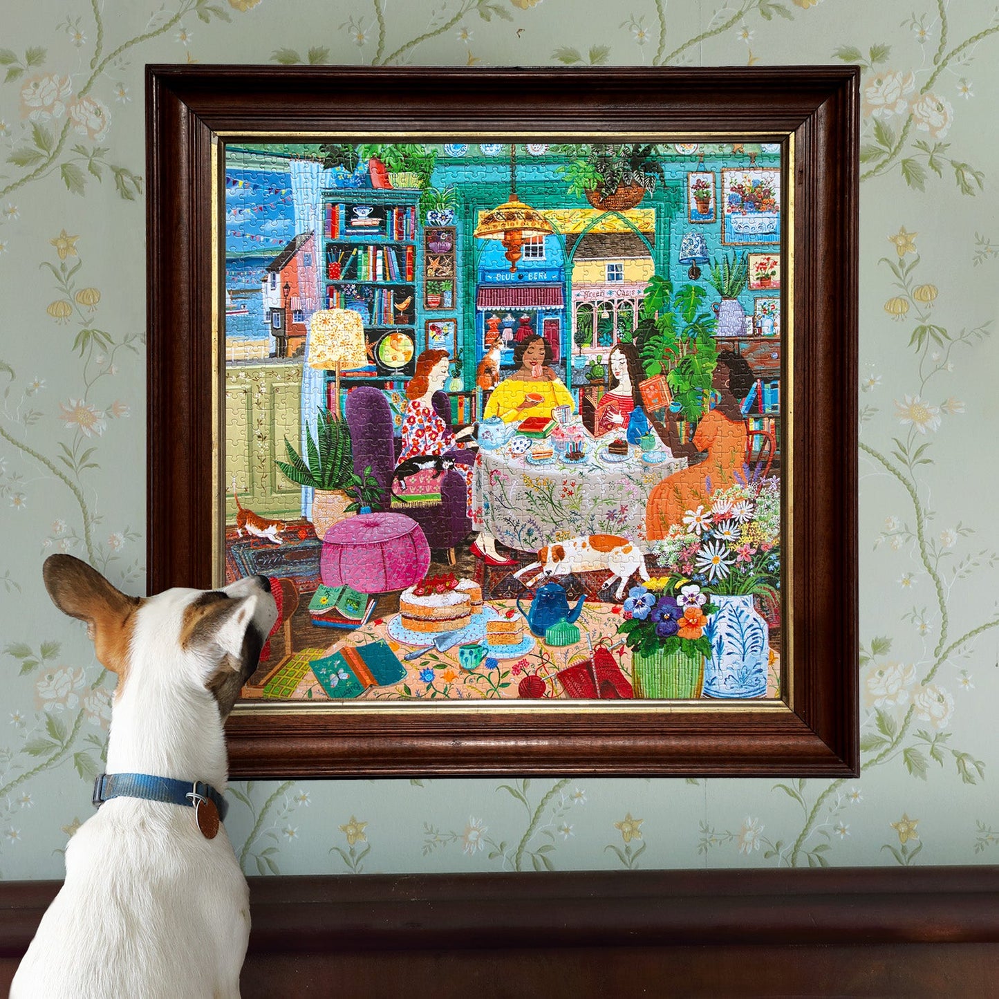 Books & Tea by the Sea 1000 Piece Puzzle
