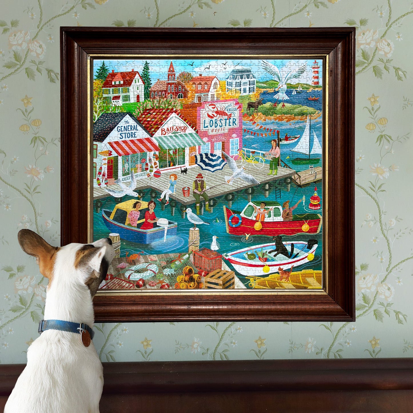 New England Wharf 1000 Piece Puzzle