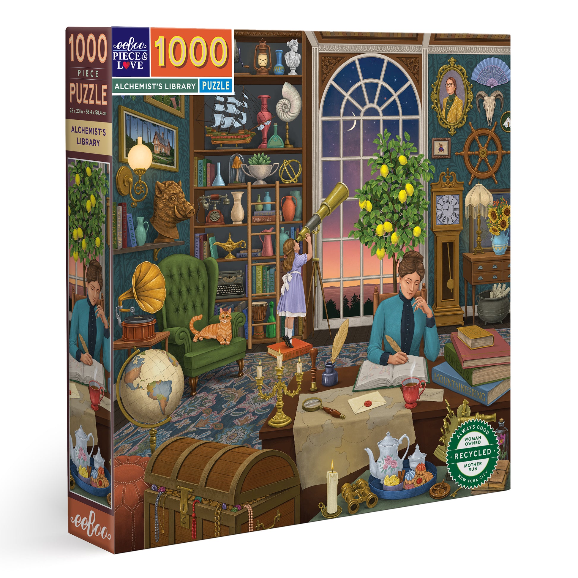 Alchemist's Library 1000 Piece Jigsaw Puzzle