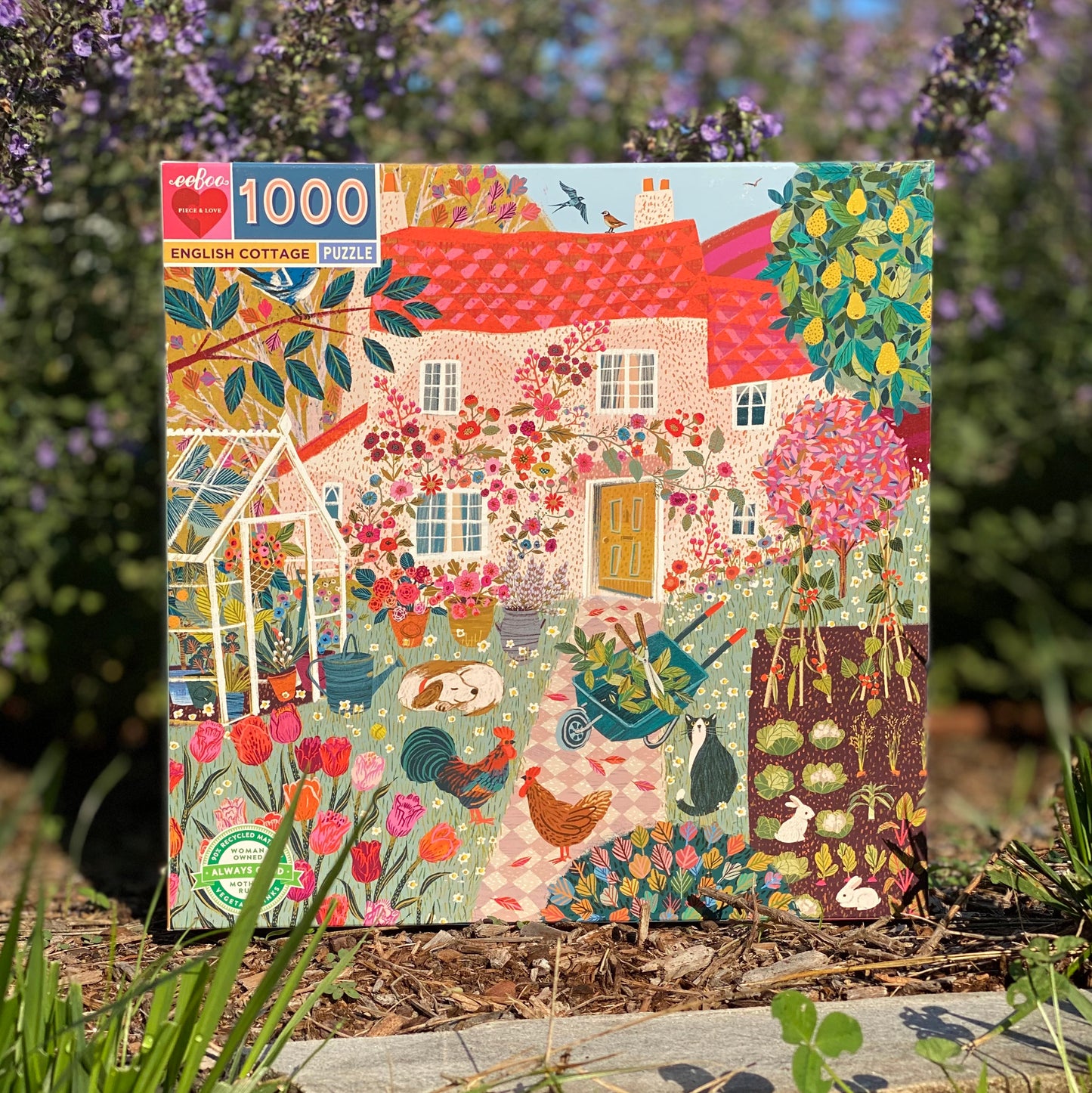 English Cottage Puzzle Series |  Gifts by eeBoo