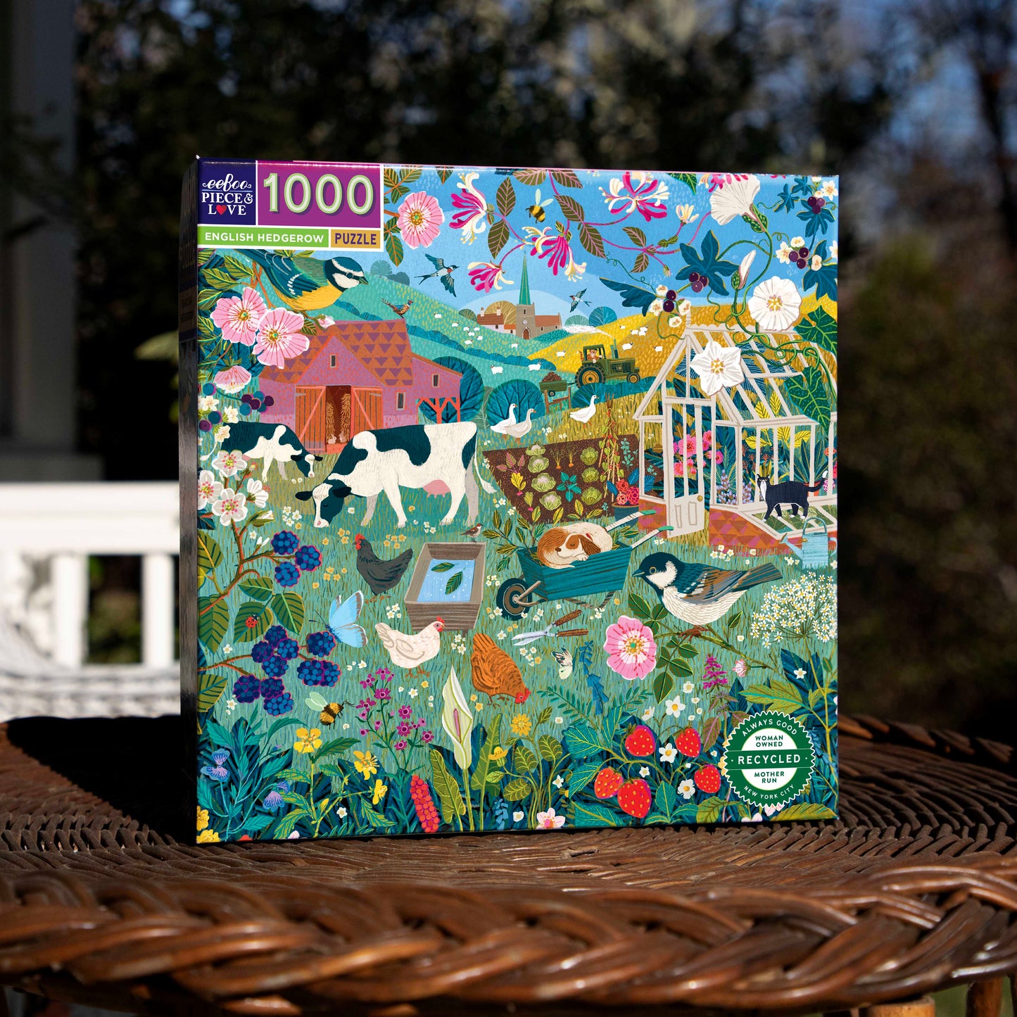 English Cottage Puzzle Series |  Gifts by eeBoo