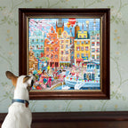 Stockholm Sweden 1000 Piece Jigsaw Puzzle by eeBoo | Unique Fun Gifts