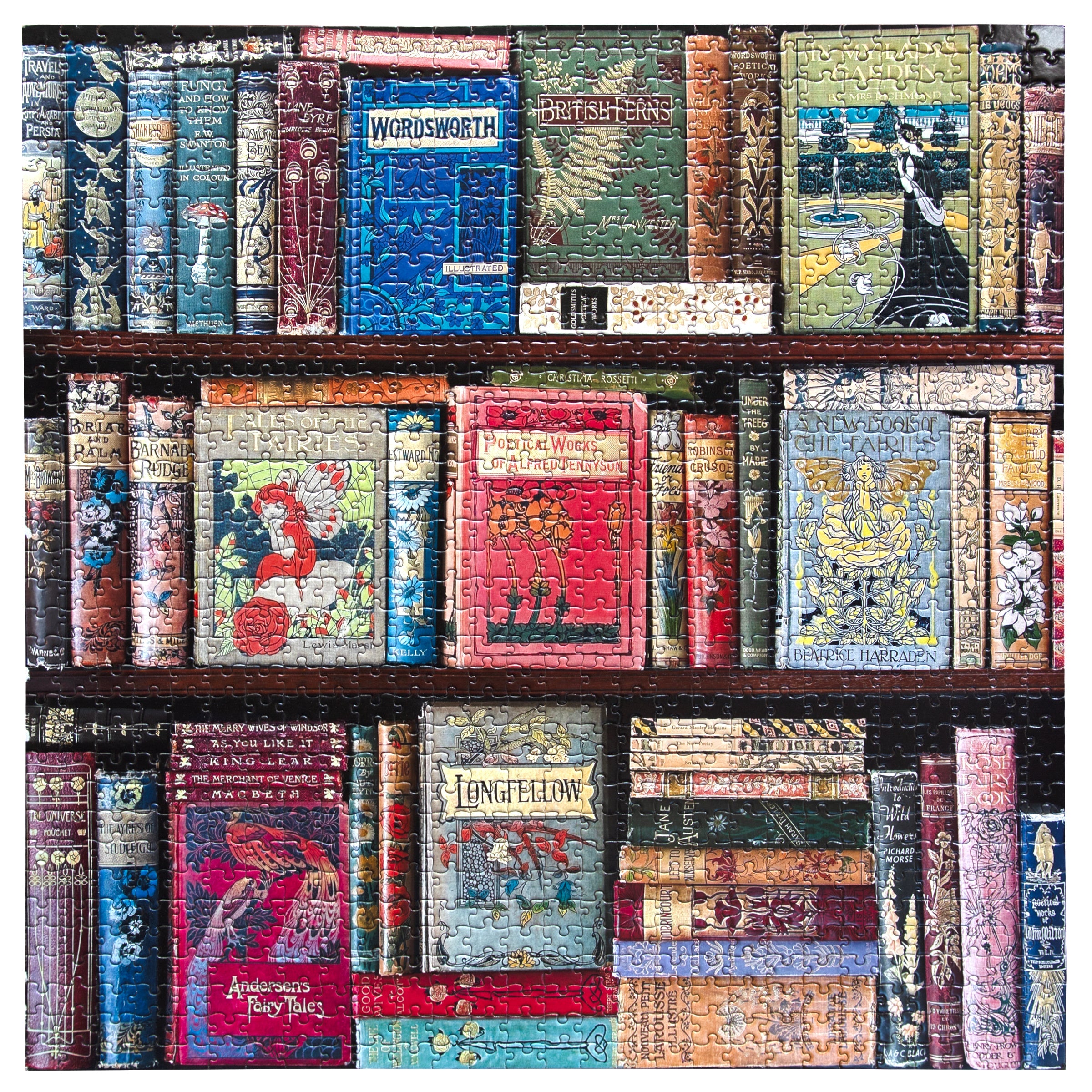 Ravensburger Puzzle Libreria Vintage 500 Pezzi - L'angolo Della Lettura Per Adulti E Ragazzi, Da 10 Anni