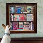 Vintage Library Books 1000 Piece Jigsaw Puzzle by eeBoo | Unique Fun Gifts