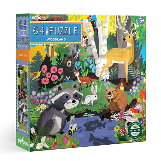 Puzzle géant au sol 64 pièces Dans le pays 3 à 5 ans - Eeboo