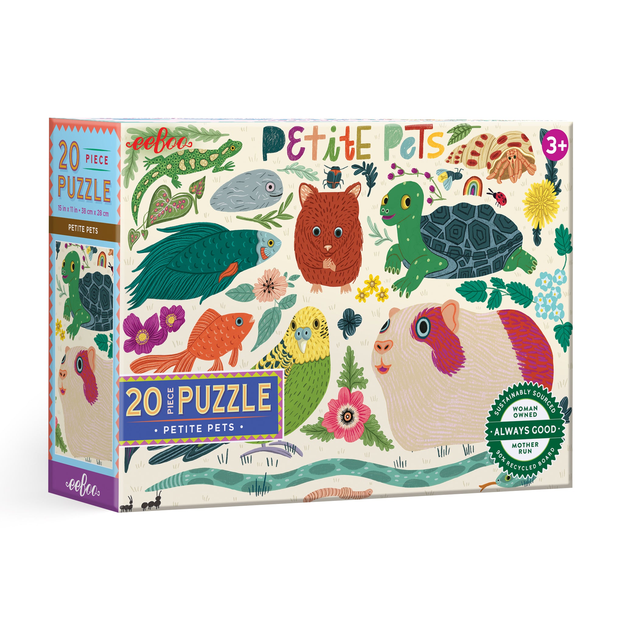 1巻5m puzzle PET Petite Pets 20 Piece Puzzle – eeBoo