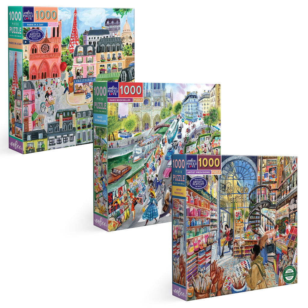 Parisian Vibes Puzzle Bundle