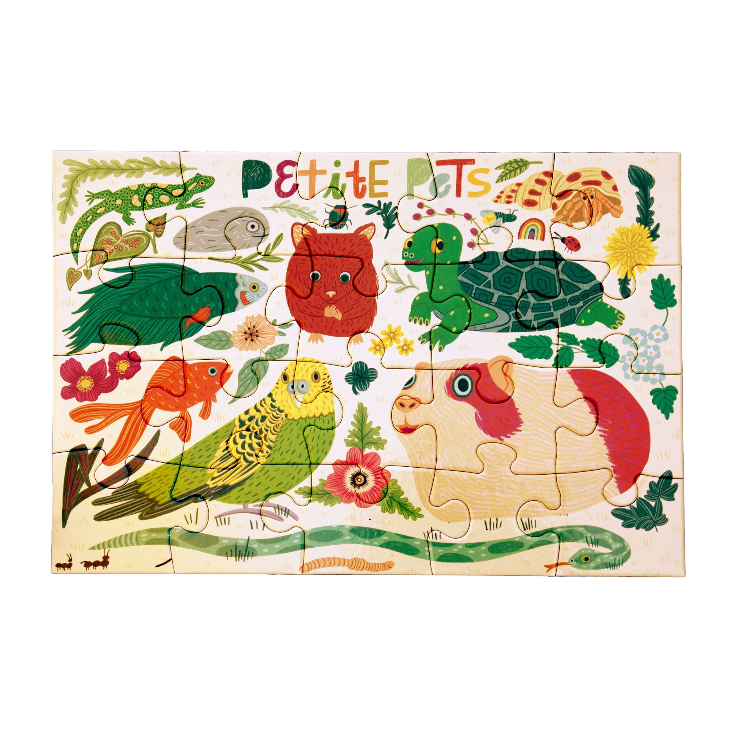 Petite Pets 20 Piece Puzzle – eeBoo