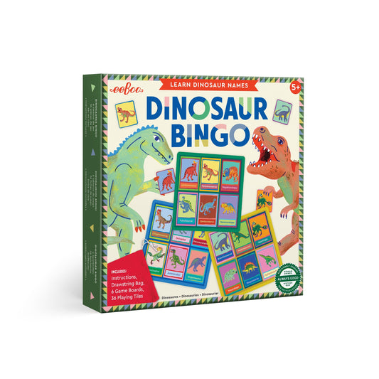 Dinosaur Bingo Game by eeBoo | Unique Fun Gifts