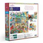 Jigsaw puzzle box with colorful illustration of a Victorian kitchen scene. Victorian Kitchen 1000 Piece Puzzle by eeBoo | Unique Beautiful Gifts