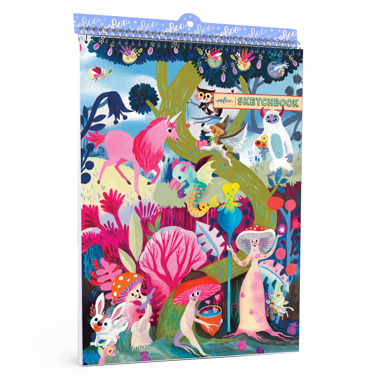 eeBoo Magical Creatures Sketchbook