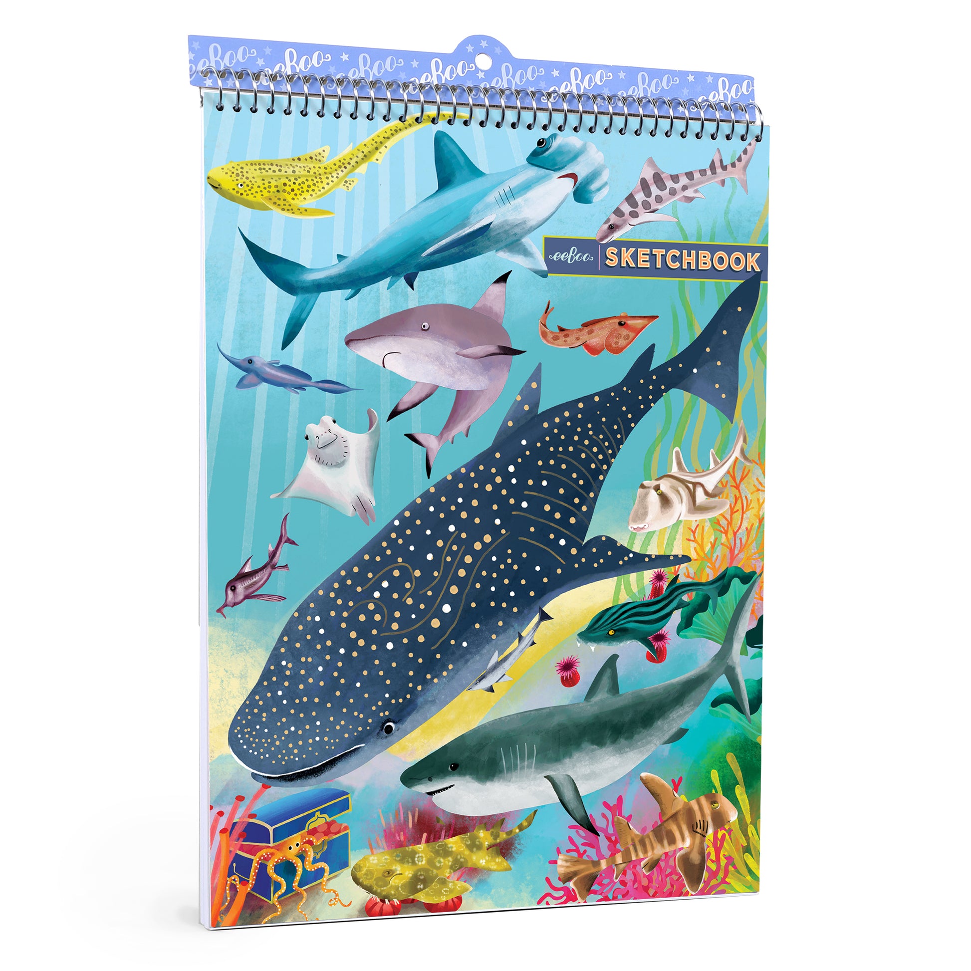 Shark Sketchbook | Unique Great Gifts for Kids & Adults