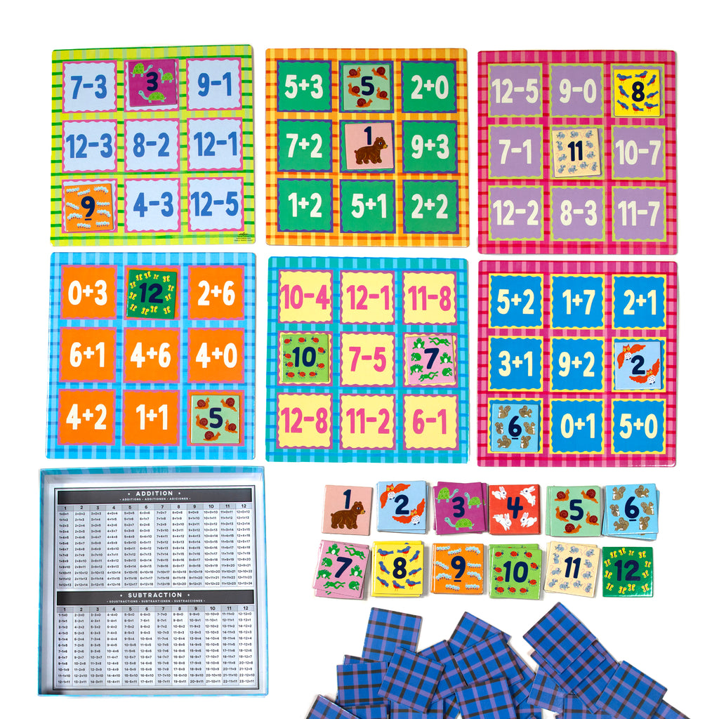 Simple Math Bingo