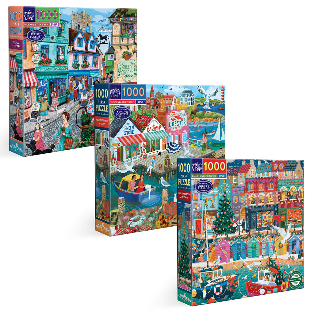 By the Sea Puzzle Bundle