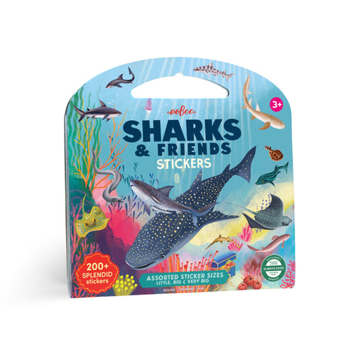 Sharks & Friends Stickers eeBoo