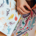 Sharks & Friends Shiny Stickers by eeBoo | Unique Fun Gifts