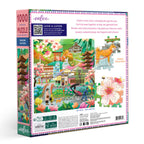 Seasons in Kyoto 1000 Piece Puzzle by eeBoo | Unique Beautiful Gifts
