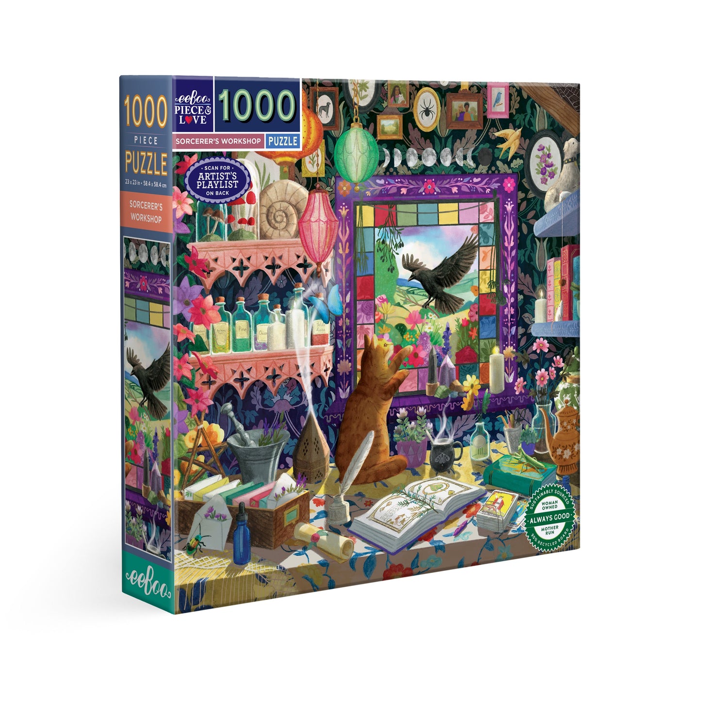Sorcerer's Workshop 1000 Piece Puzzle