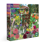 Scandinavian Garden 1000 Piece Jigsaw Puzzle by eeBoo | Unique Beautiful Gifts
